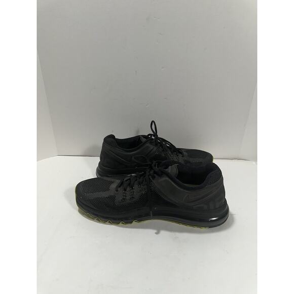 Nike Air Max+ LE 2013 Black Volt Green Soles Sz 14 Sneaker Shoes 579584-007 RARE main image 6